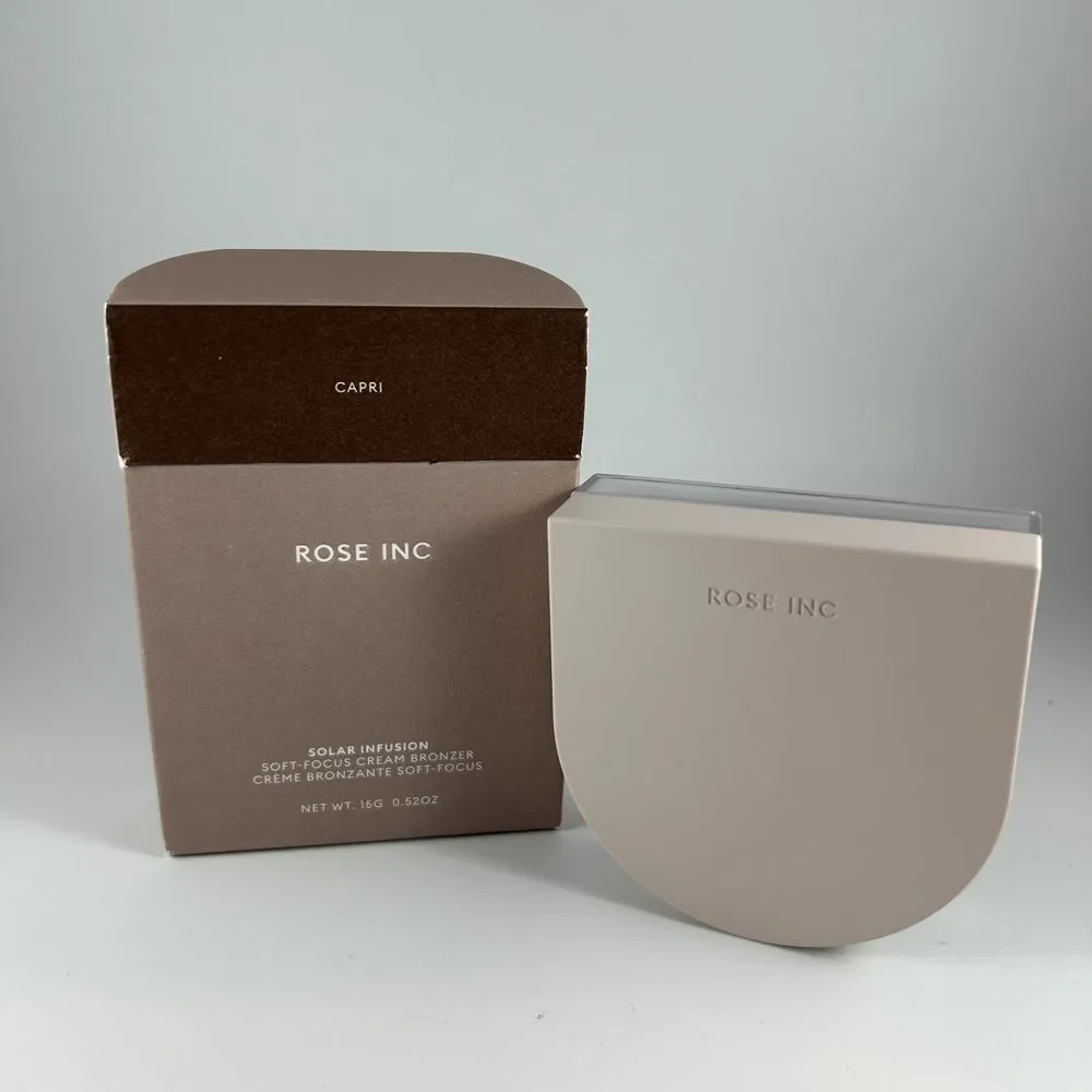 ROSE INC Solar Infusion Soft Focus‎ Cream Bronzer 15g/0.52oz - Capri NEW